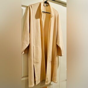 BUSNEL   Made in France Sweater coat. XL. Quiet Luxury at its best!